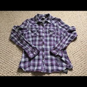 Women’s Harley Davidson Plaid Button Up Shirt